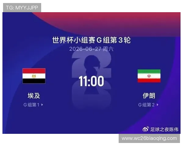 2026年世界杯埃及VS伊朗比赛直播免费观看资源分享及赛前球队状态分析 2026年世界杯埃及VS伊朗比赛直播免费观看资源分享及赛前球队状态分析